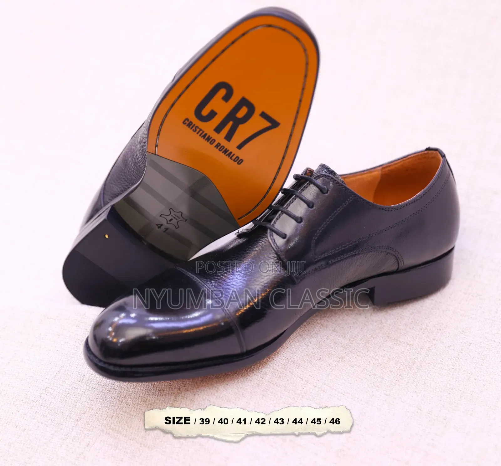 Cap Toe Oxford Moccasin Shoes