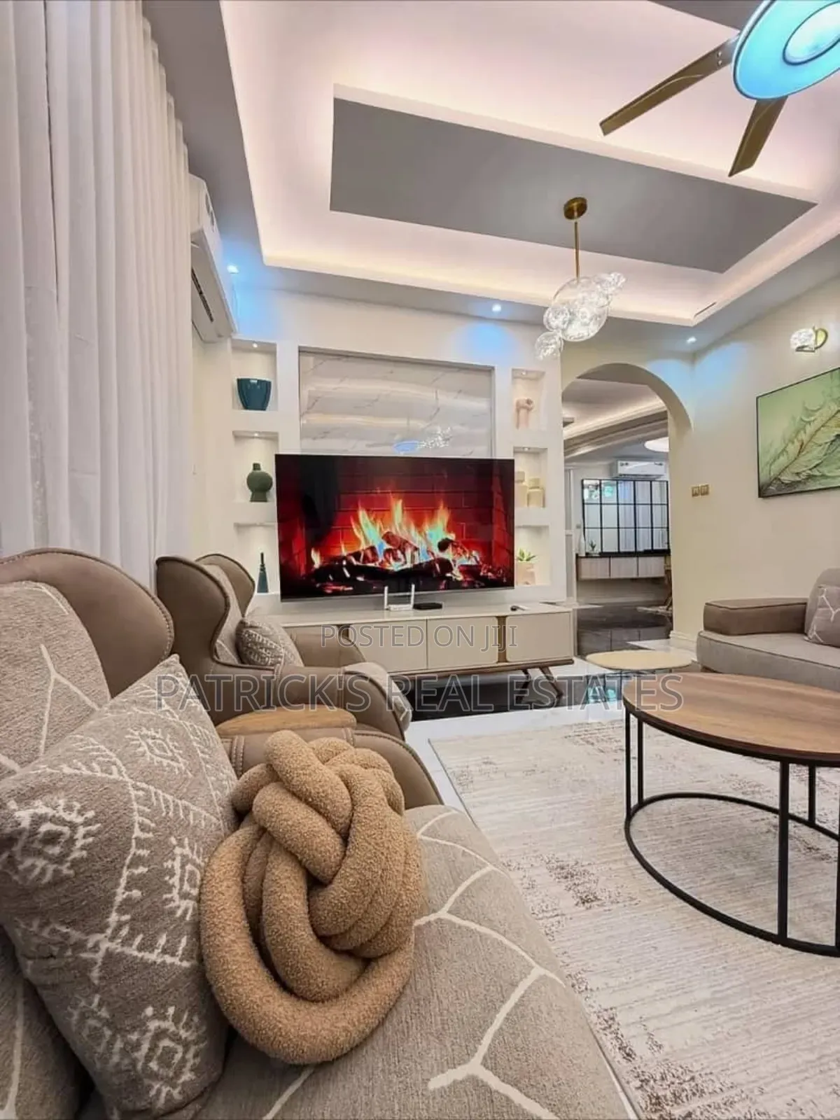 Furnished 4bdrm House in Patrick'S Real, Mikocheni for rent