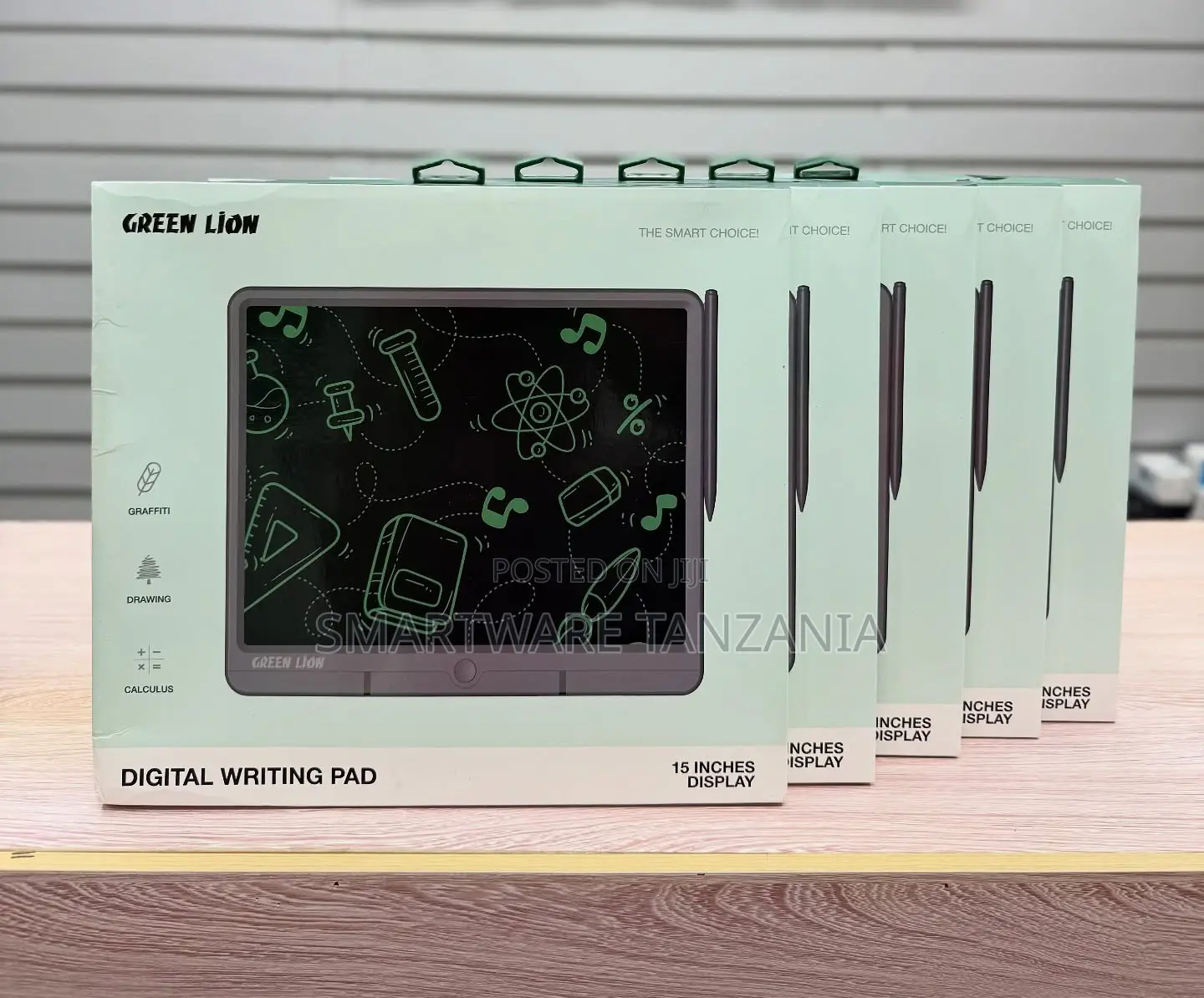 Green Lion Digital Writing Pad - 15 Inch LCD Drawing Tablet
