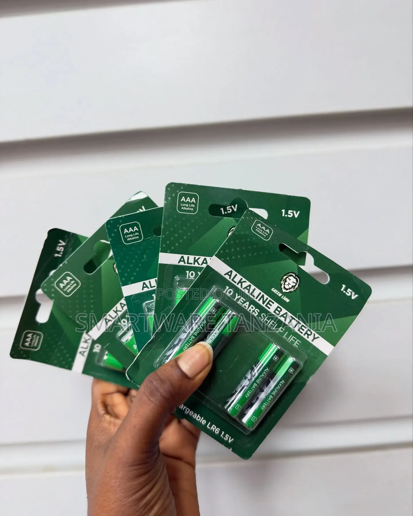 Green Lion Aaa Alkaline Batteries - Long-Lasting 1.5v Power