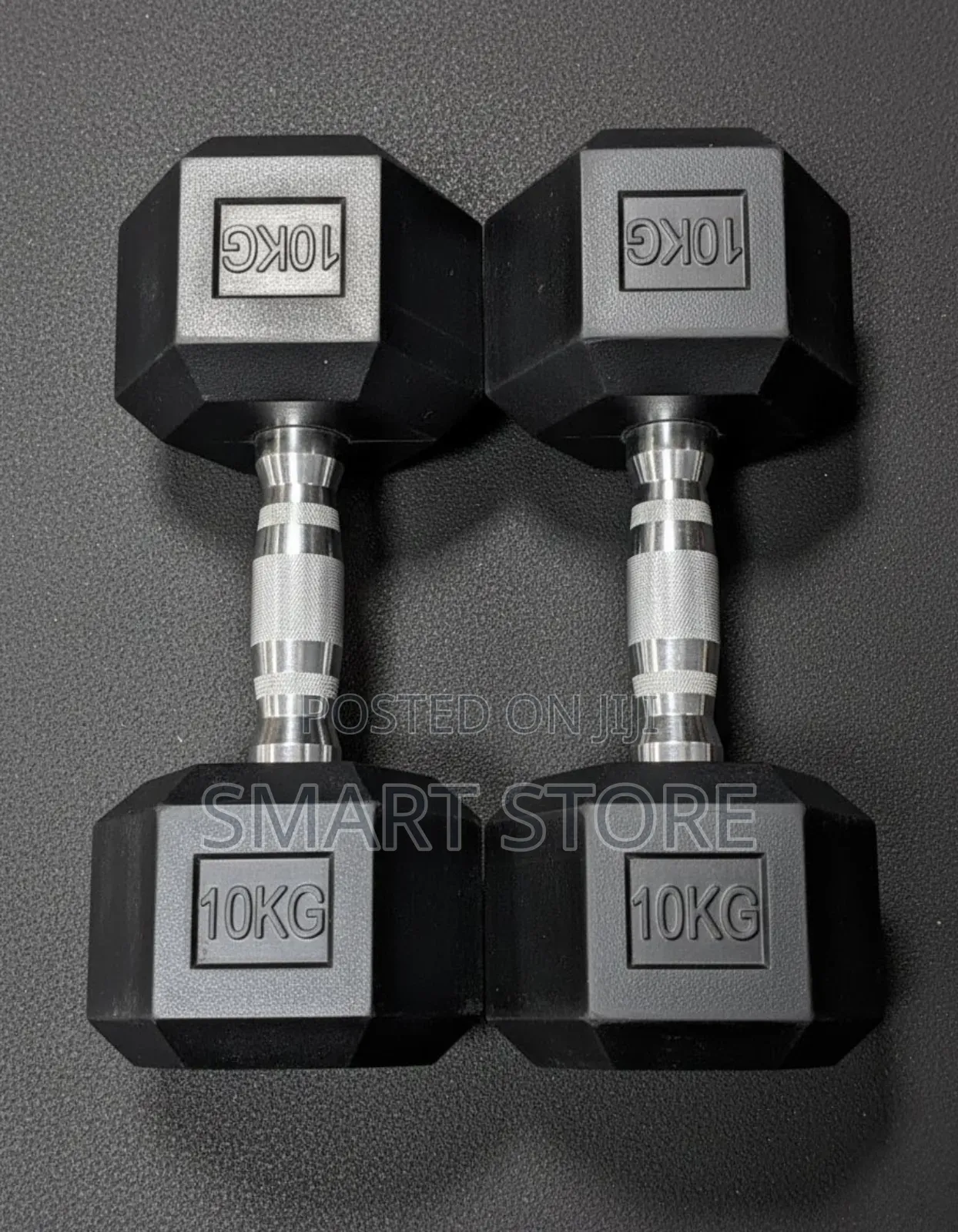 10kg Hexagon Dumbbell