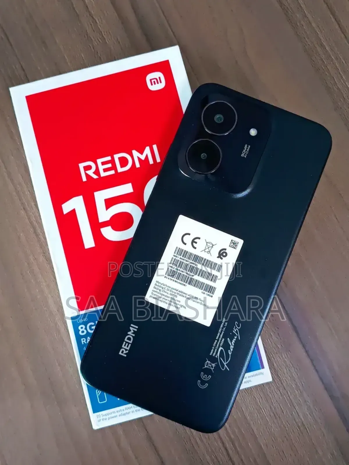 New Xiaomi Redmi 15C 4G 128 GB Black