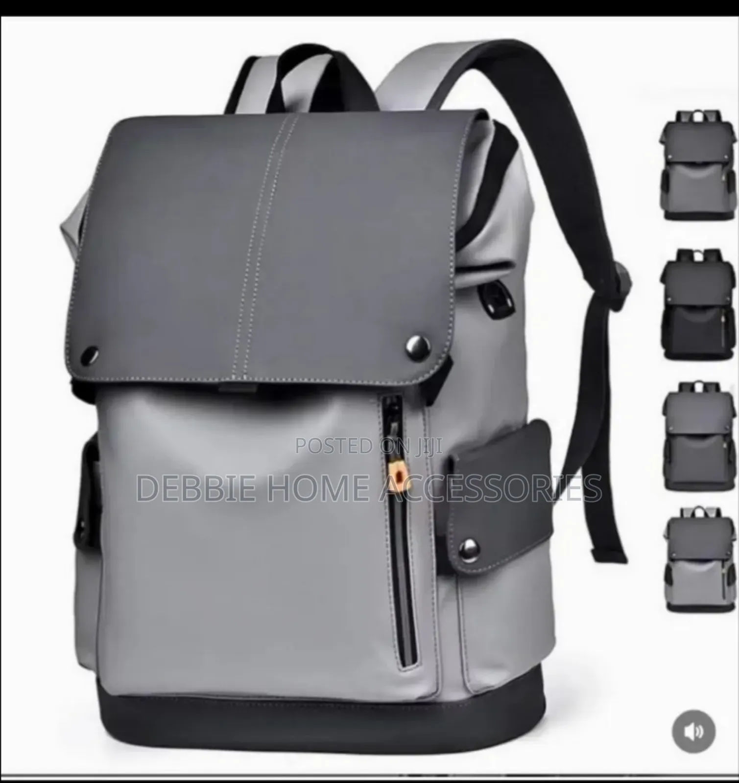 Laptop Bag Leather Material Waterproof Design