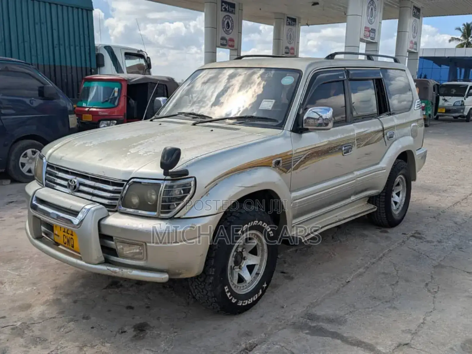 Toyota Land Cruiser Prado 2001 Silver