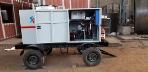 Mobile Diesel Tank With Dispenser and Trailer
