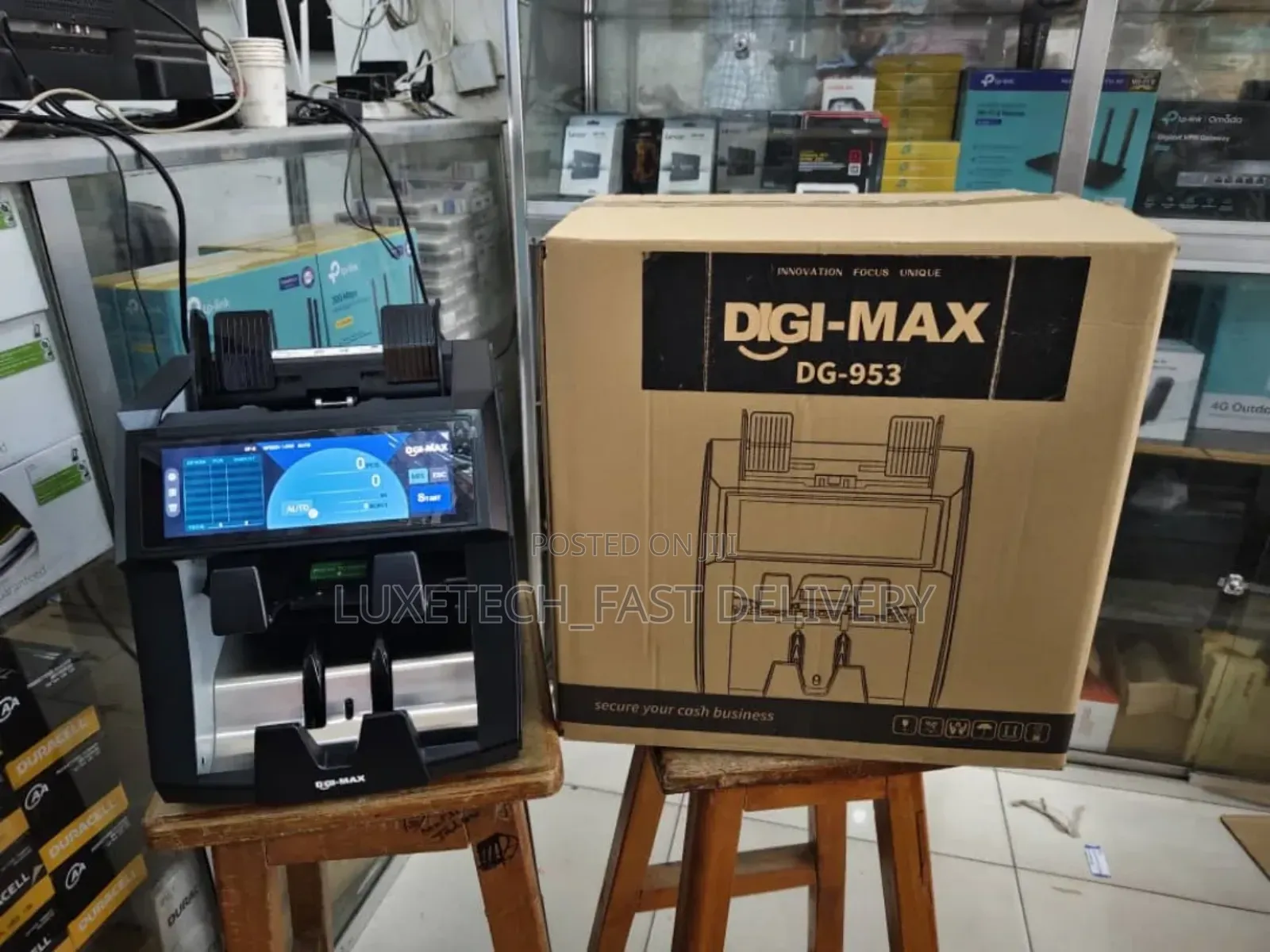 Digimax Dg-953 Bill Counter Full Touch Screen With in-Built Printer