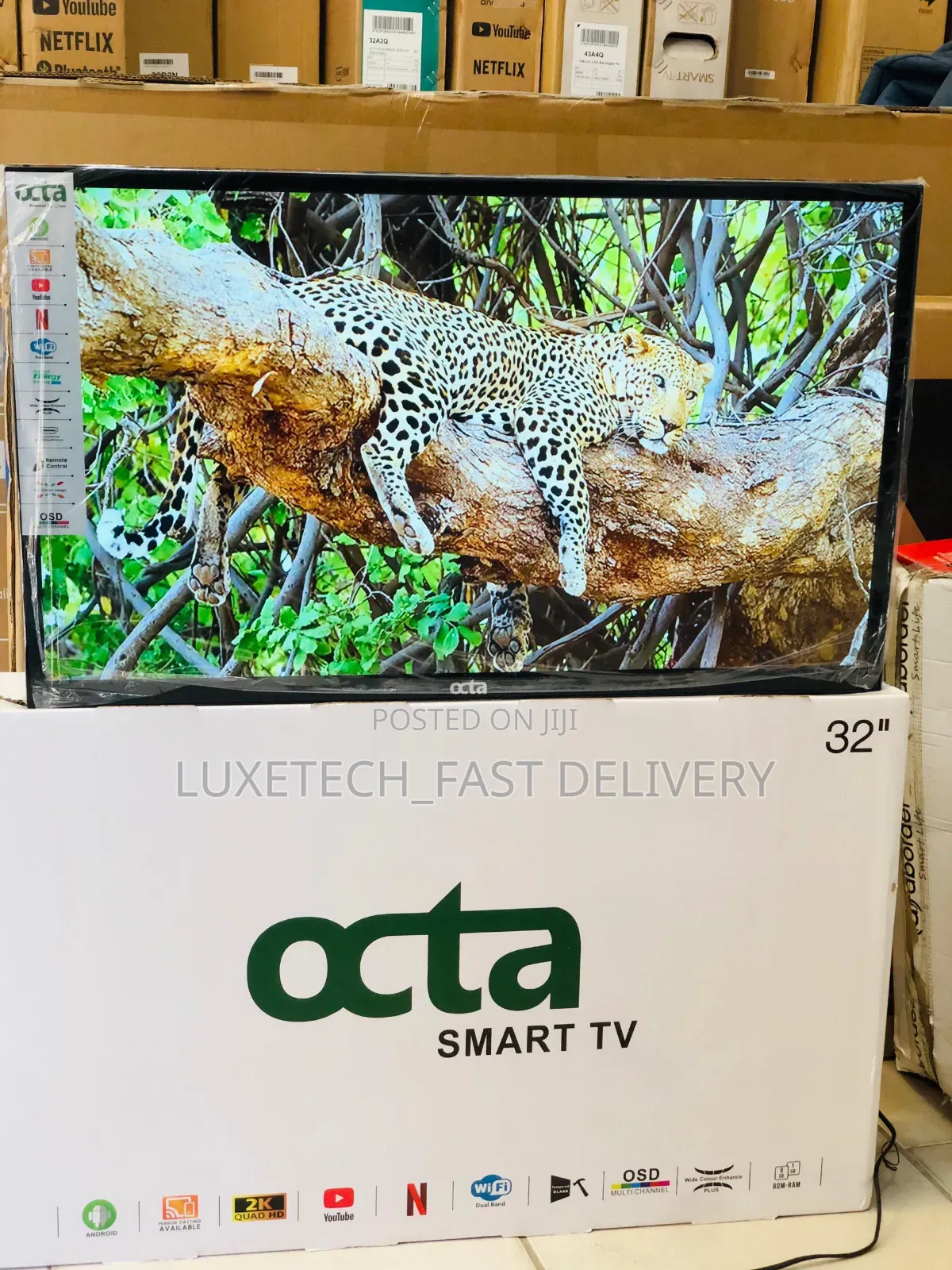 Octa 32" Smart Tv Full Hd