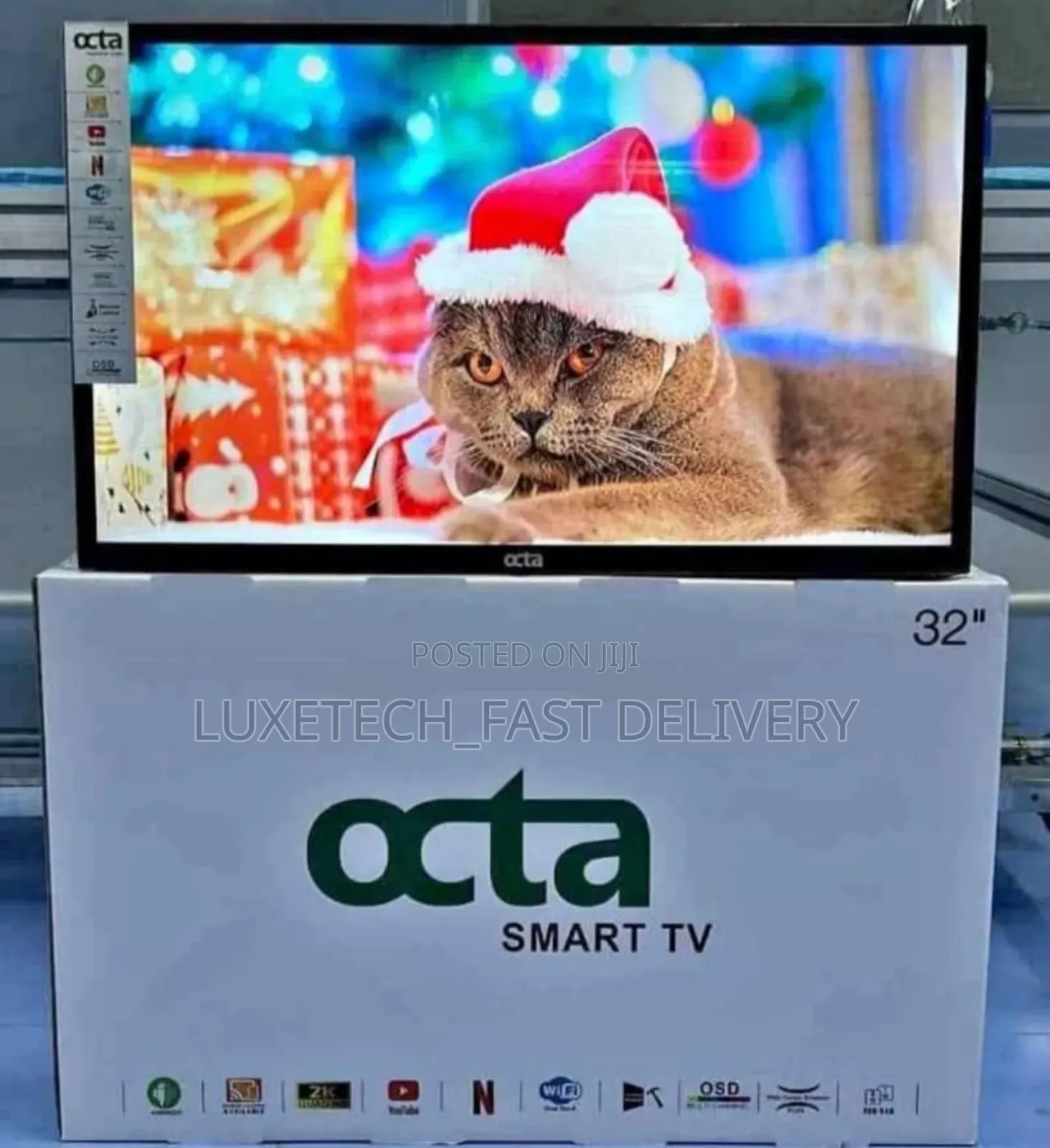 Octa 32" Smart Tv Full Hd