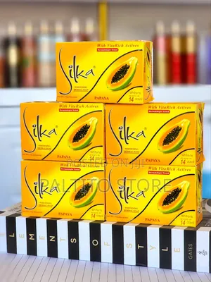 Silka Papaya Whitening Herbal Soap