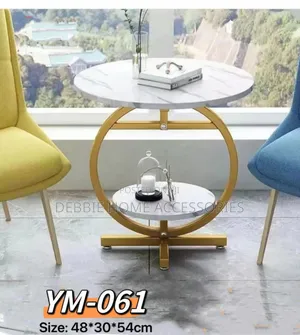 Modern Metal and Wood Ym-061 Side(45*30*54)Cm