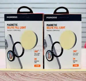 Porodo Magnetic Selfie Fill Light Magsafe 360 Rotation 2h Battery