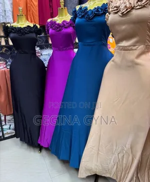 Party Dress Available Material Mtelezo Karibuni Sanaa Sanaa
