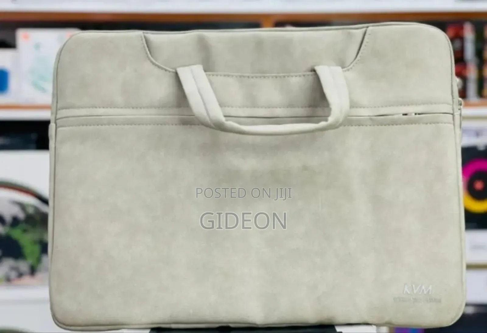 *Bag KVM Leather Laptop Bag