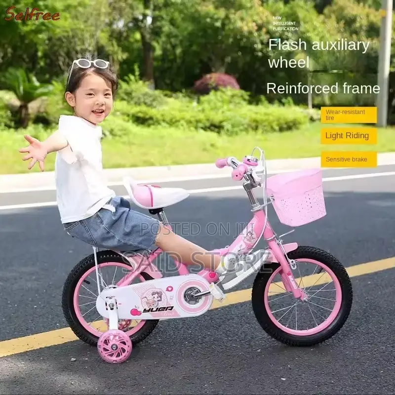 Selfree Children's Bicycles for Baby Aged 3-6 to 8 to 12