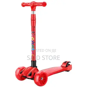 Kids Scooter Silent Wheel Light Up Toys Wear Resistan