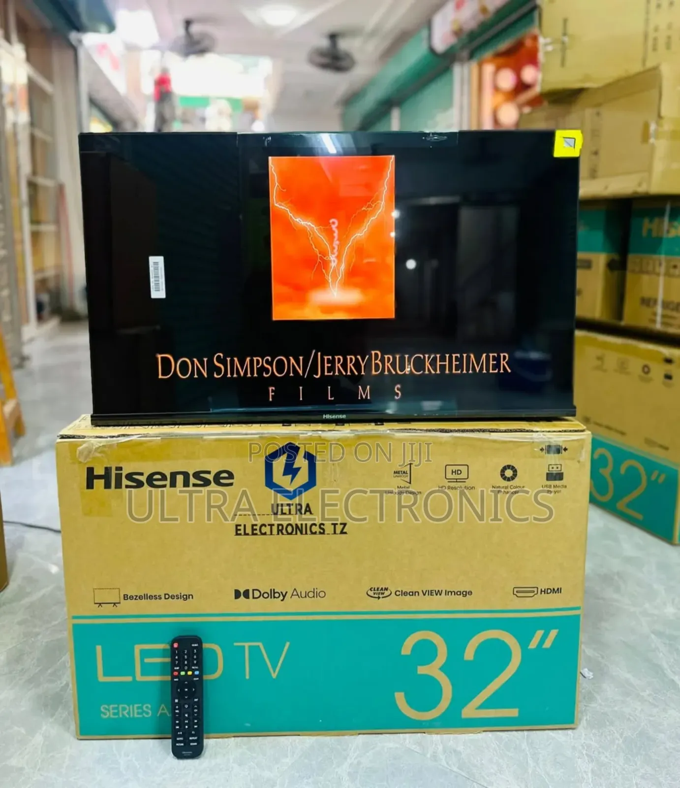 Hisense Normal Led Frameless Tv 
32 Inch