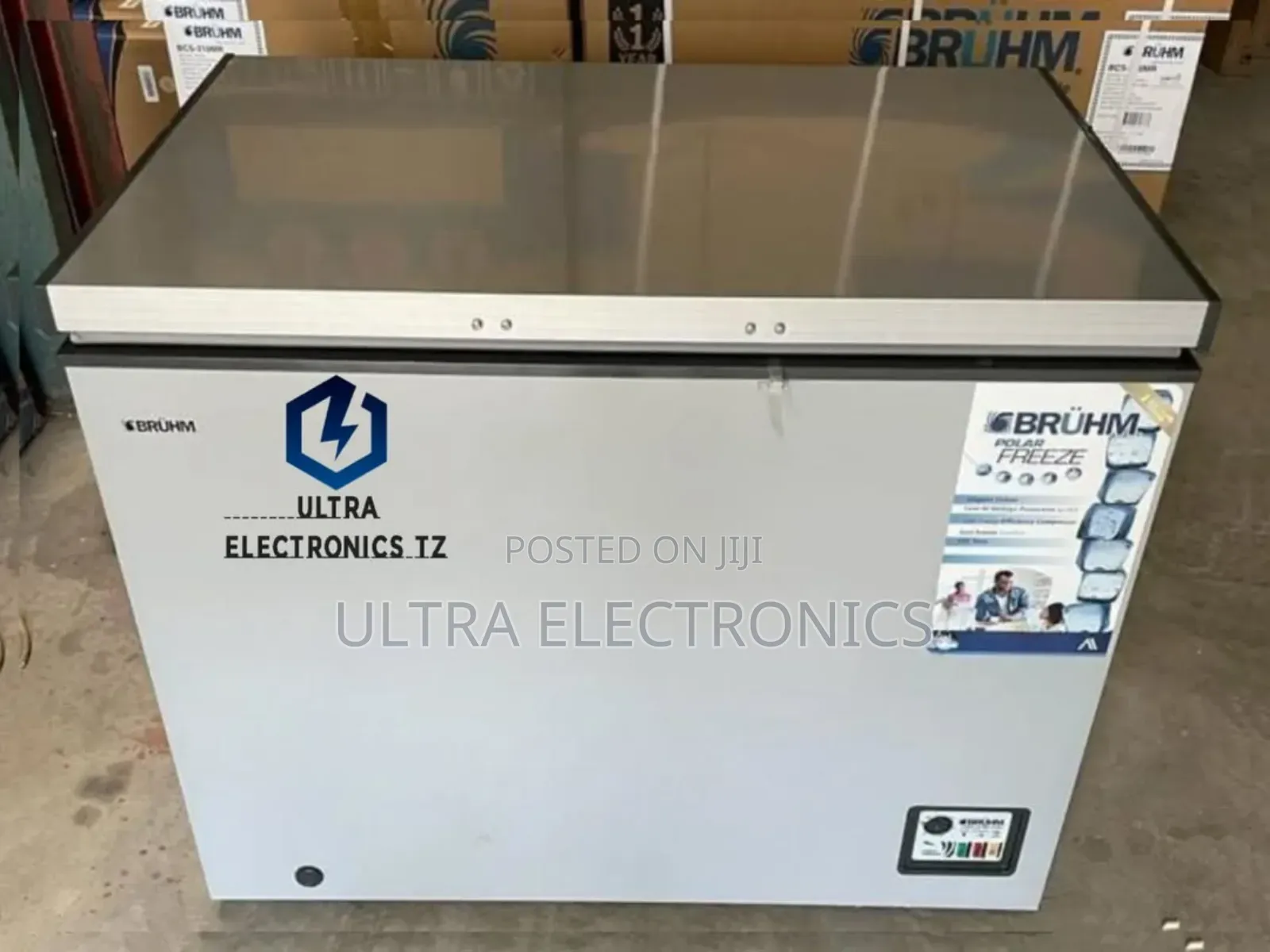 Bruhm Chest Freezer 197liters Nzuri Kwa Biashara Na Hata Nyumbani