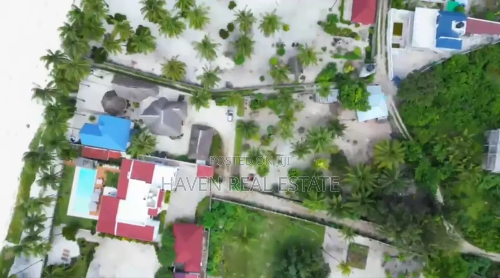Beach Plot for Sale at Bwejuu Zanzibar
