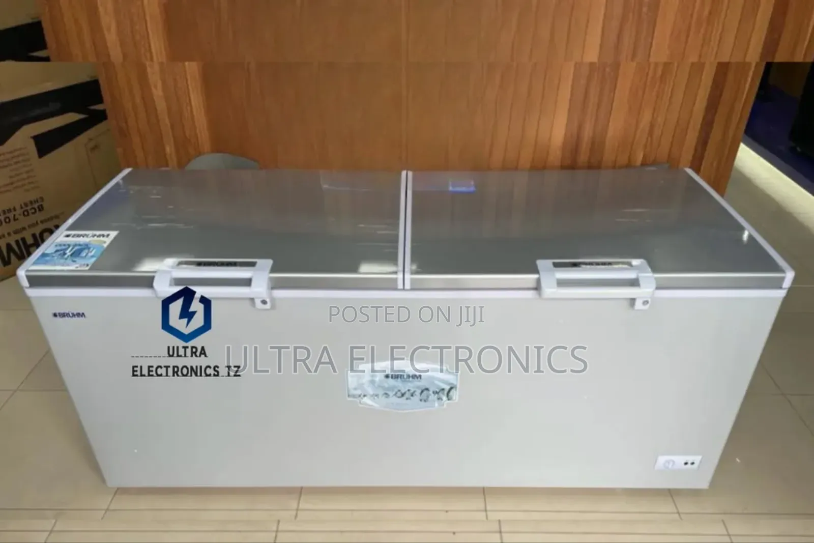 Bruhm Chest Freezer Bora Na Imara : 2 Doors Ina Mshikio 658l