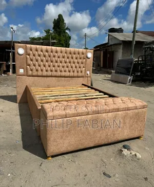 Brown Bedsofa 5 by 6