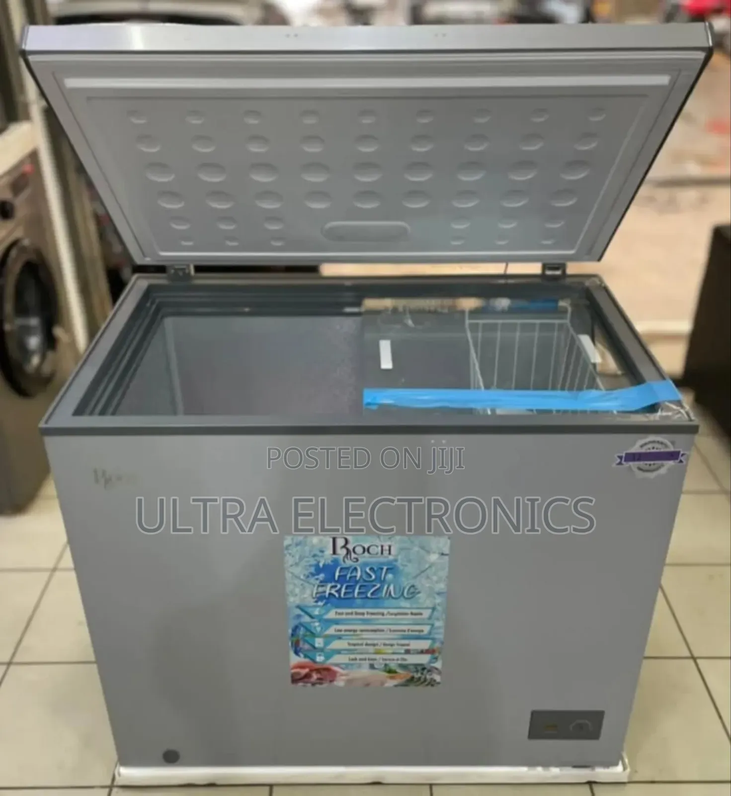Roch Chest Freezer - RCF 300-B: 251litres