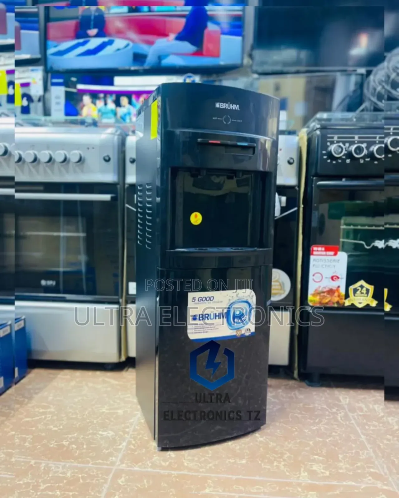 Original Bruhm Water Dispenser 2 Taps With Cabinet