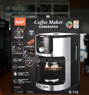 Raf Coffee Maker 1.2l Integrated Grinder 1050w Timer Auto Brew R.110