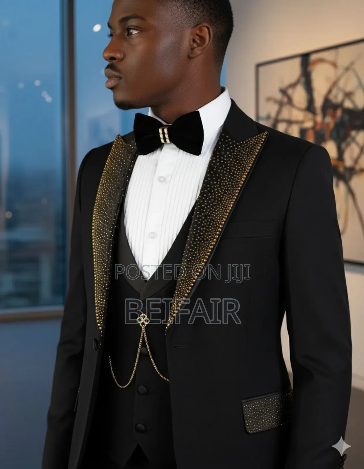 Gold Taxedo Suit