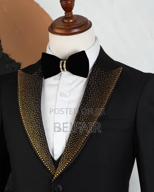 Gold Taxedo Suit