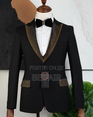 Gold Taxedo Suit