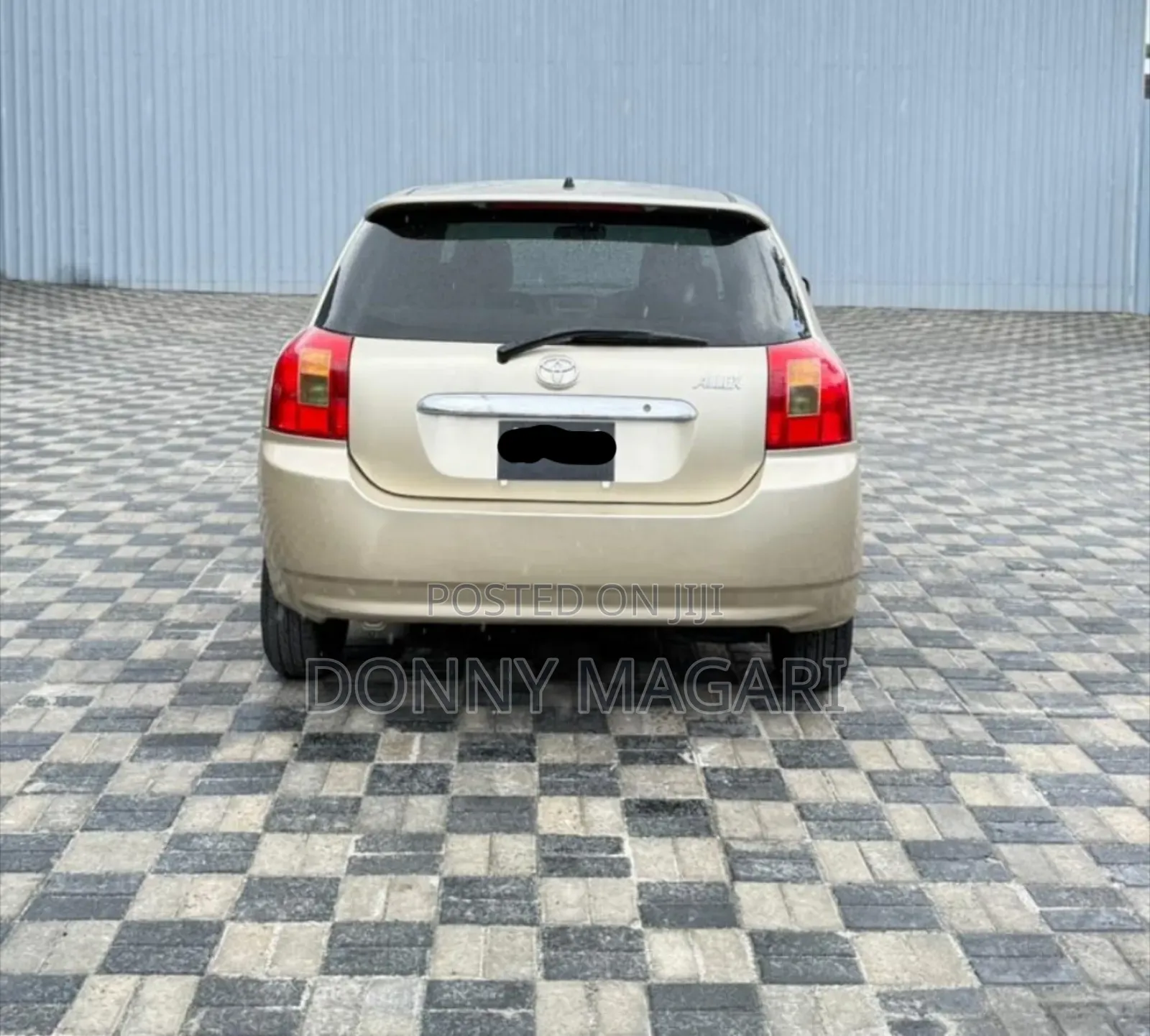 Toyota Allex 2003 Gold