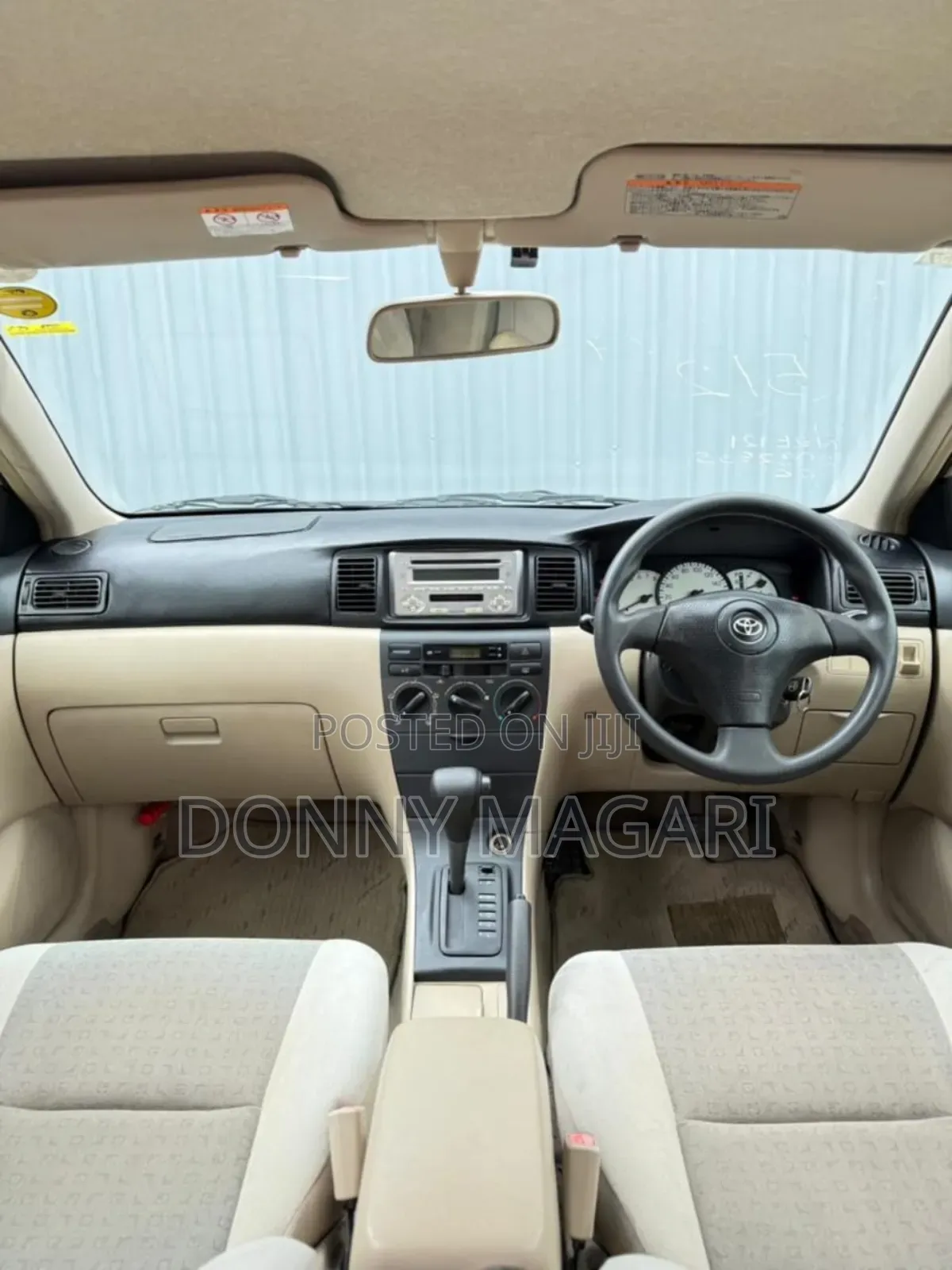 Toyota Allex 2003 Gold