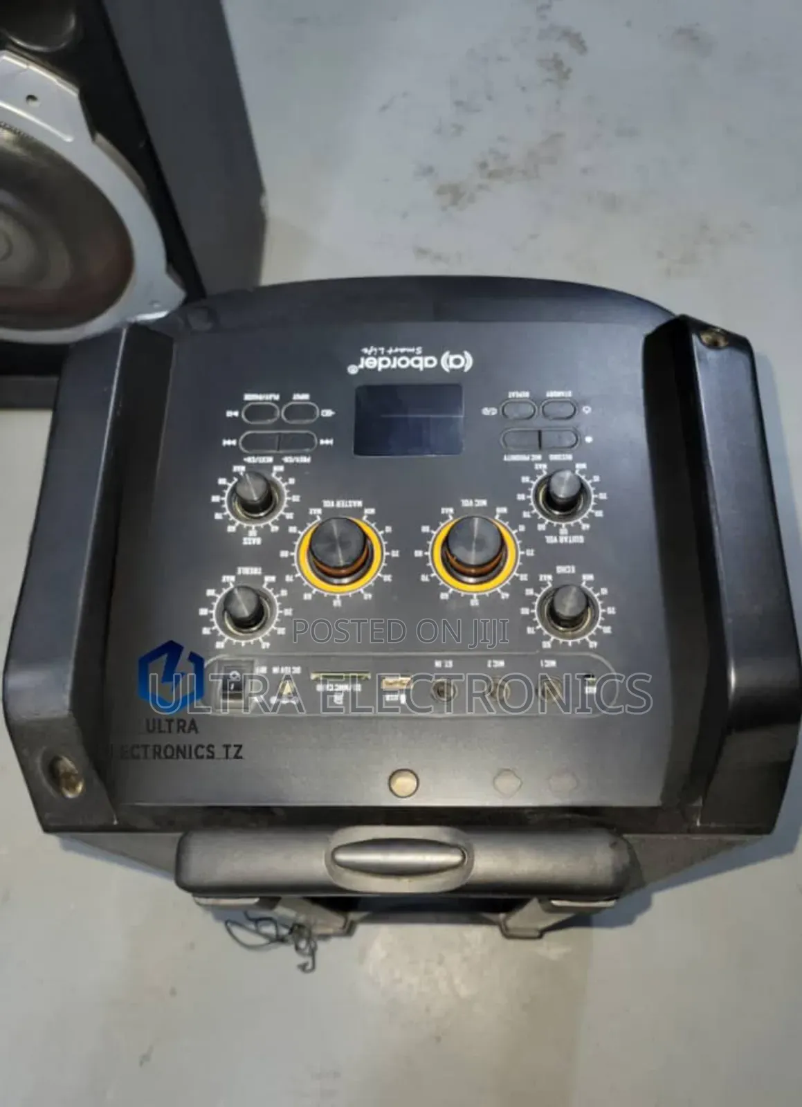 Aborder Portable Speaker With Mic Spika Ya Kuchaji Ya Matangazo