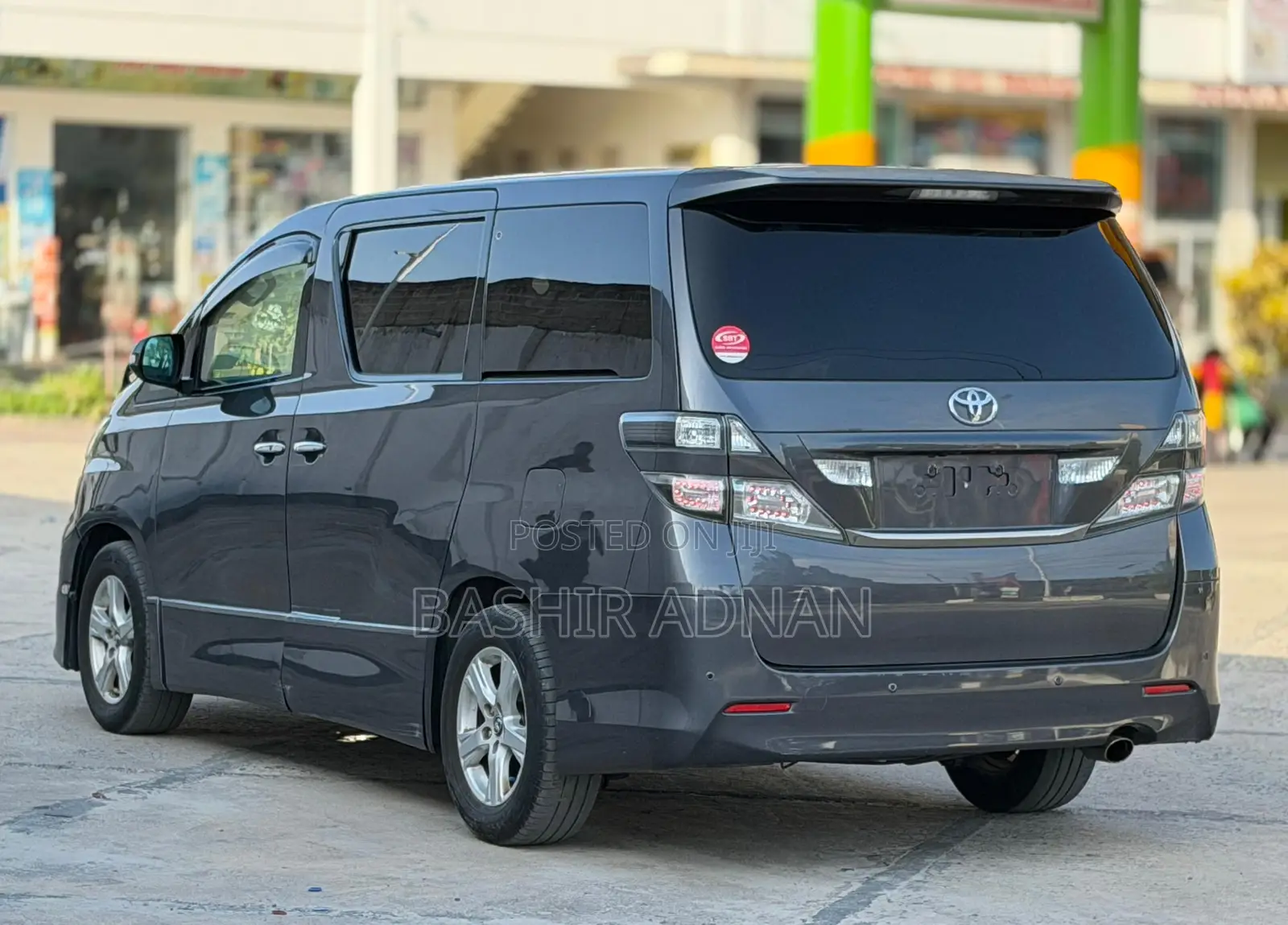 Toyota Vellfire 2009 Gray
