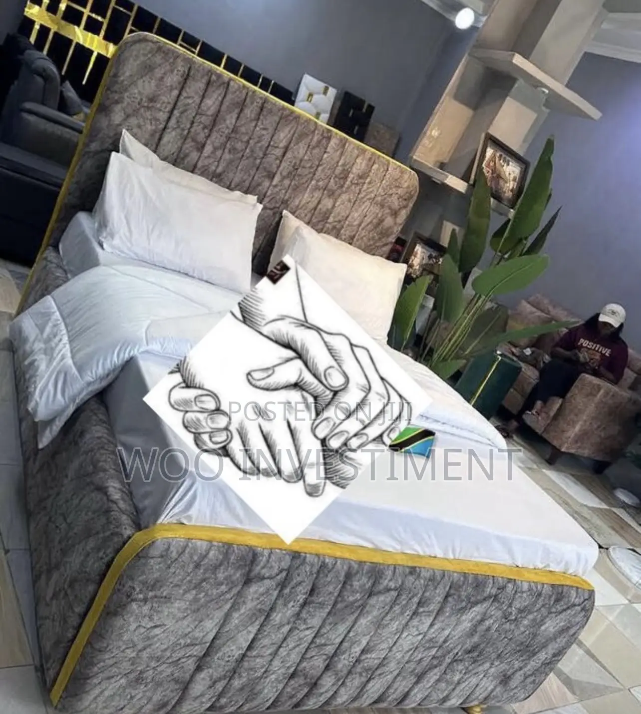 Bedsofa Kali Sna Katika Offer 380,000 Kitanda Godoro Na Mitoo 2