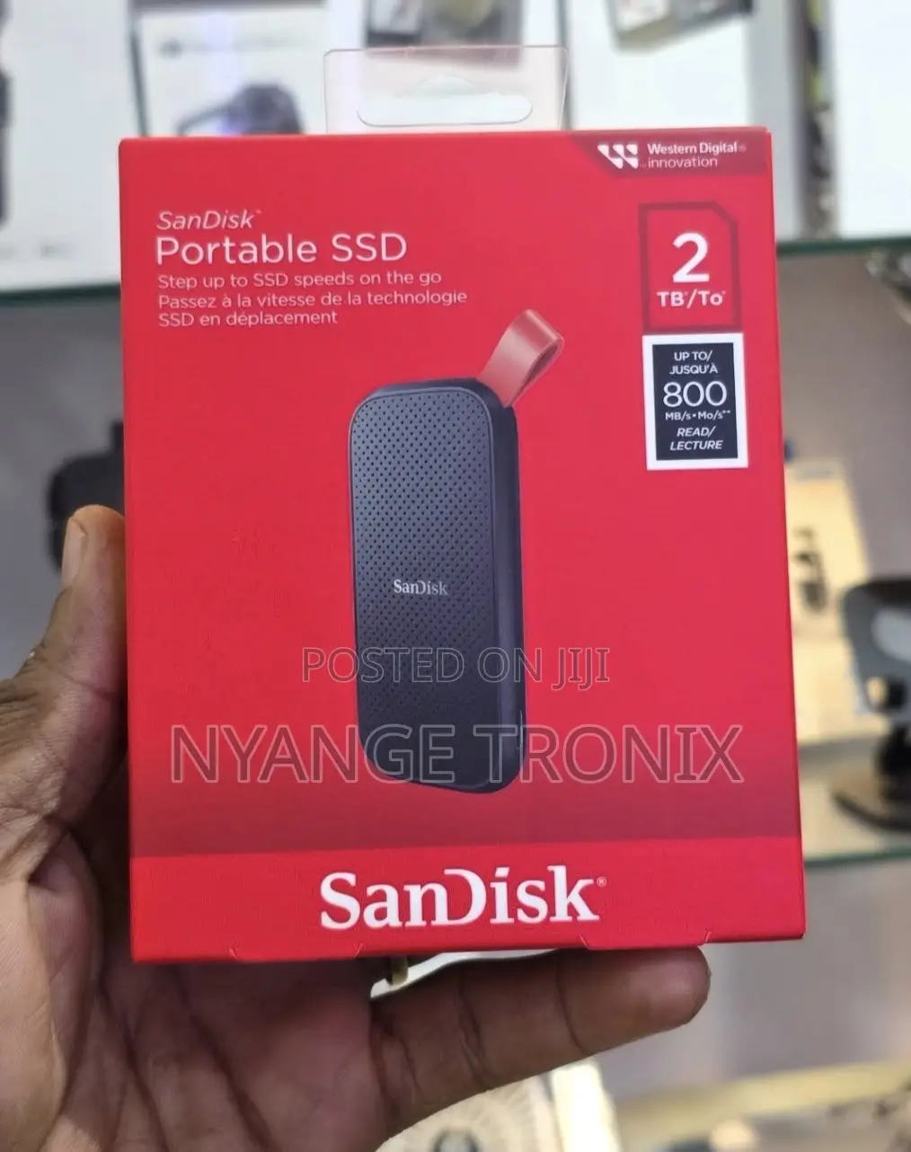 Sandisk Portable SSD 2 Tb Mb/S 800
