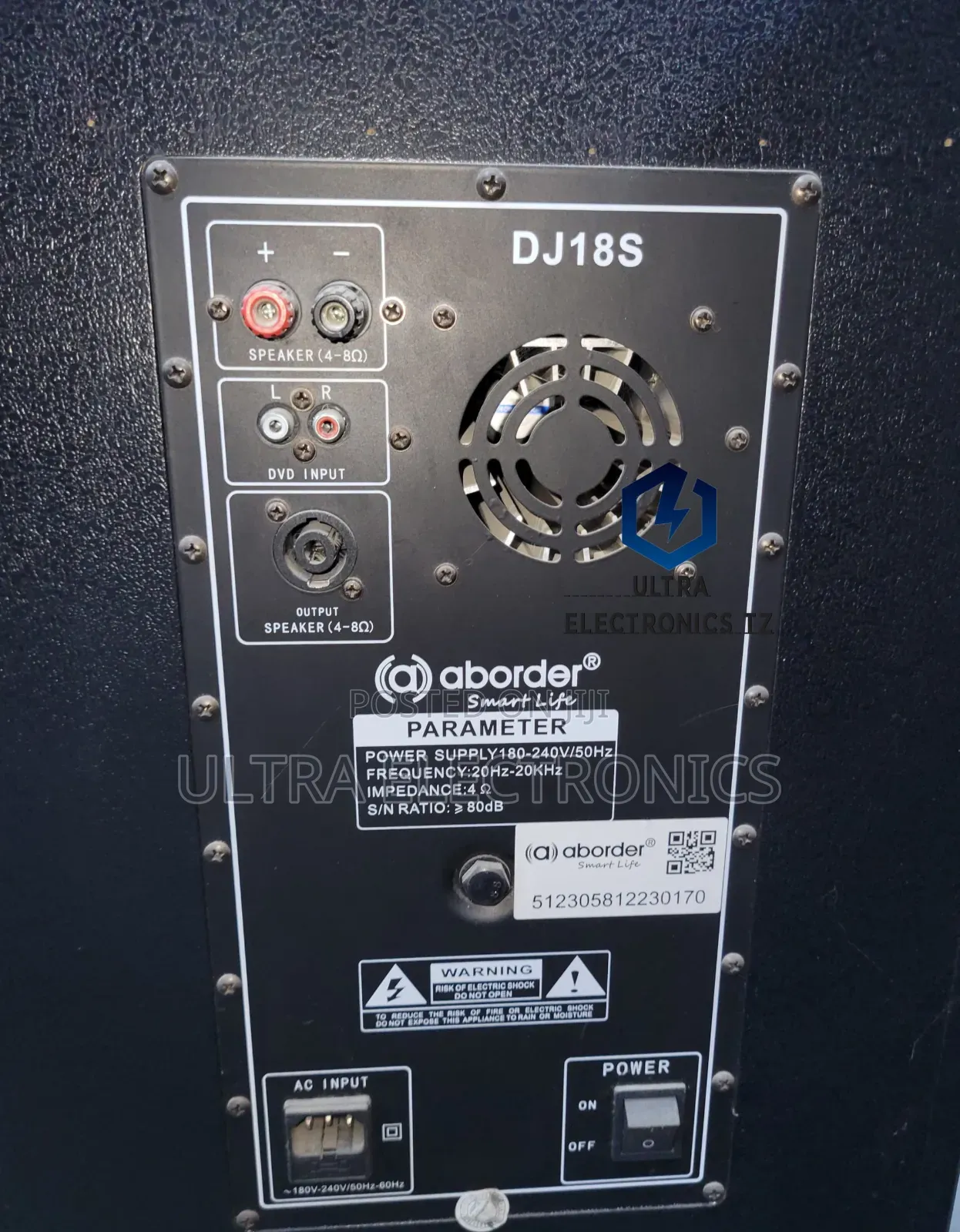 Aborder Powerful Two Way Professional Speaker Wireles Mic 68000w18inch