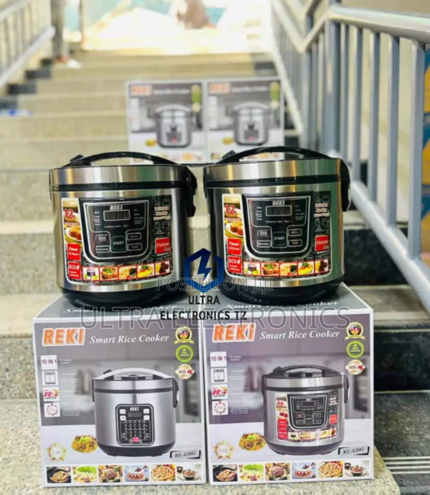 Reki 10 in 1 Multifunction Smart Rice Cooker 900w 5liters