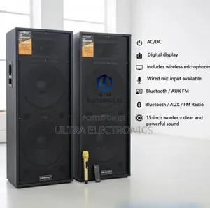 Aborder Powerful Two Way Profesional Speaker Wireles Mic 88000w 15inch