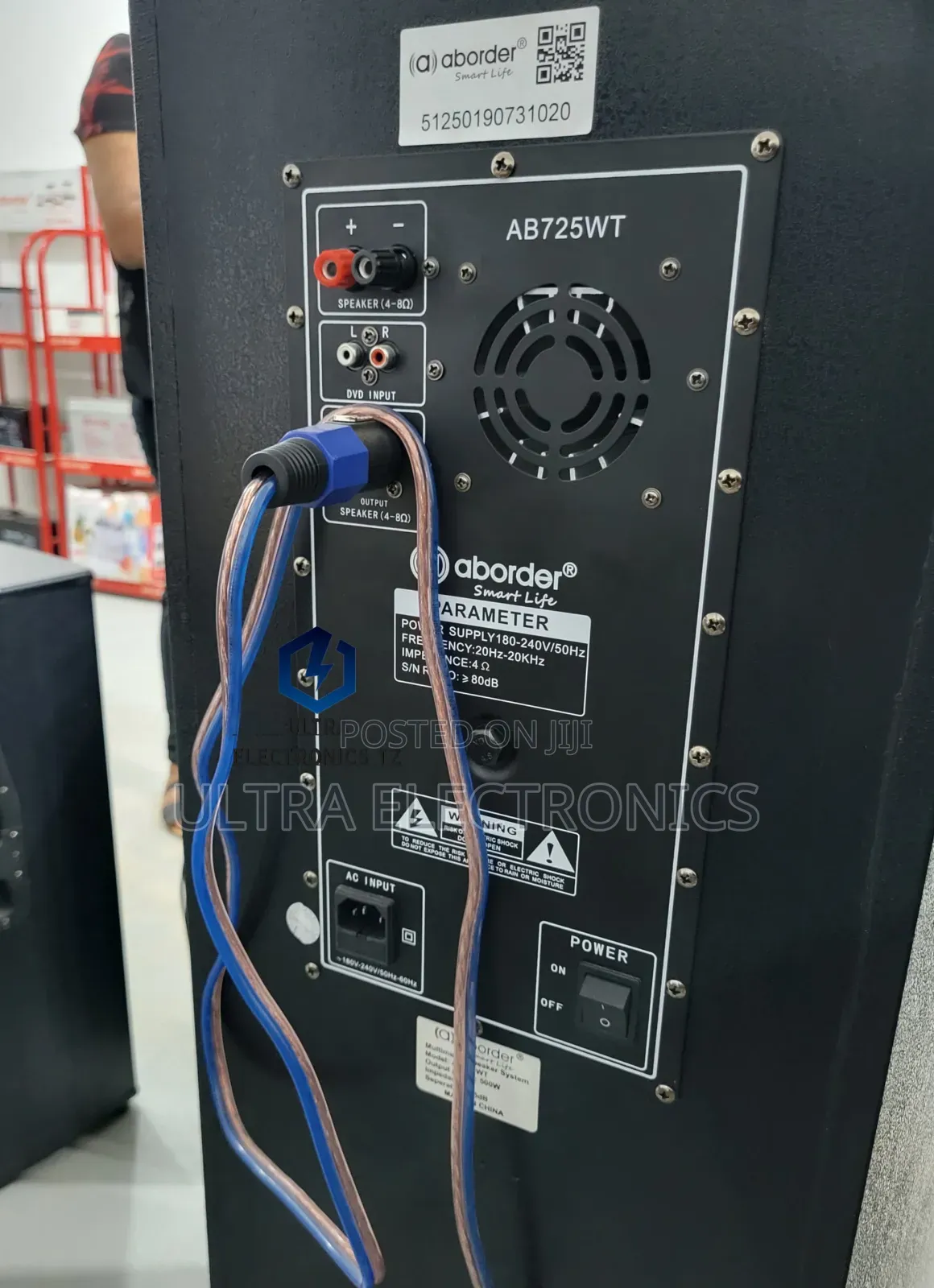 Aborder Powerful Two Way Profesional Speaker Wireles Mic 88000w 15inch