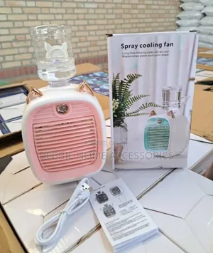 Portable Mini Air Conditioner (Spray Cooling Fan)