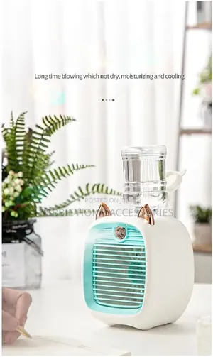 Portable Mini Air Conditioner (Spray Cooling Fan)