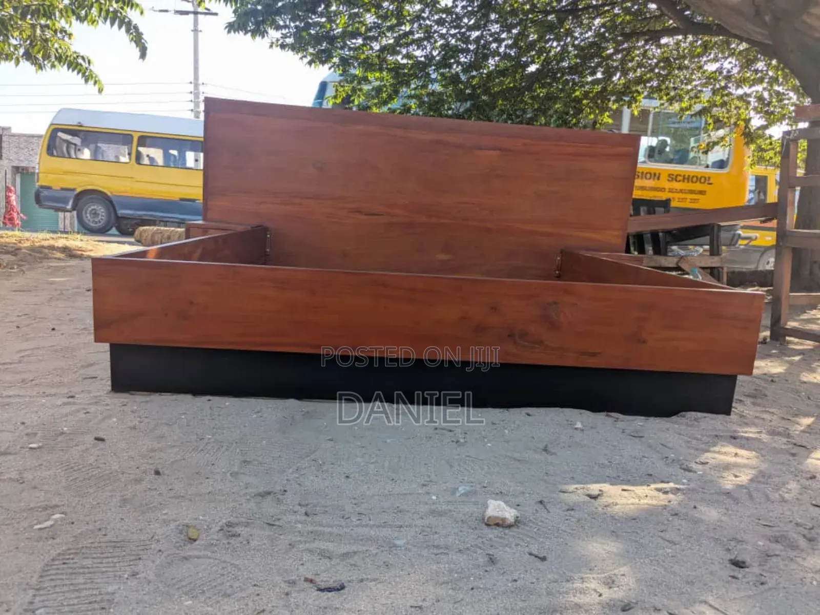Bed Frame Hard Wood Rangi Ya Mbao King Size