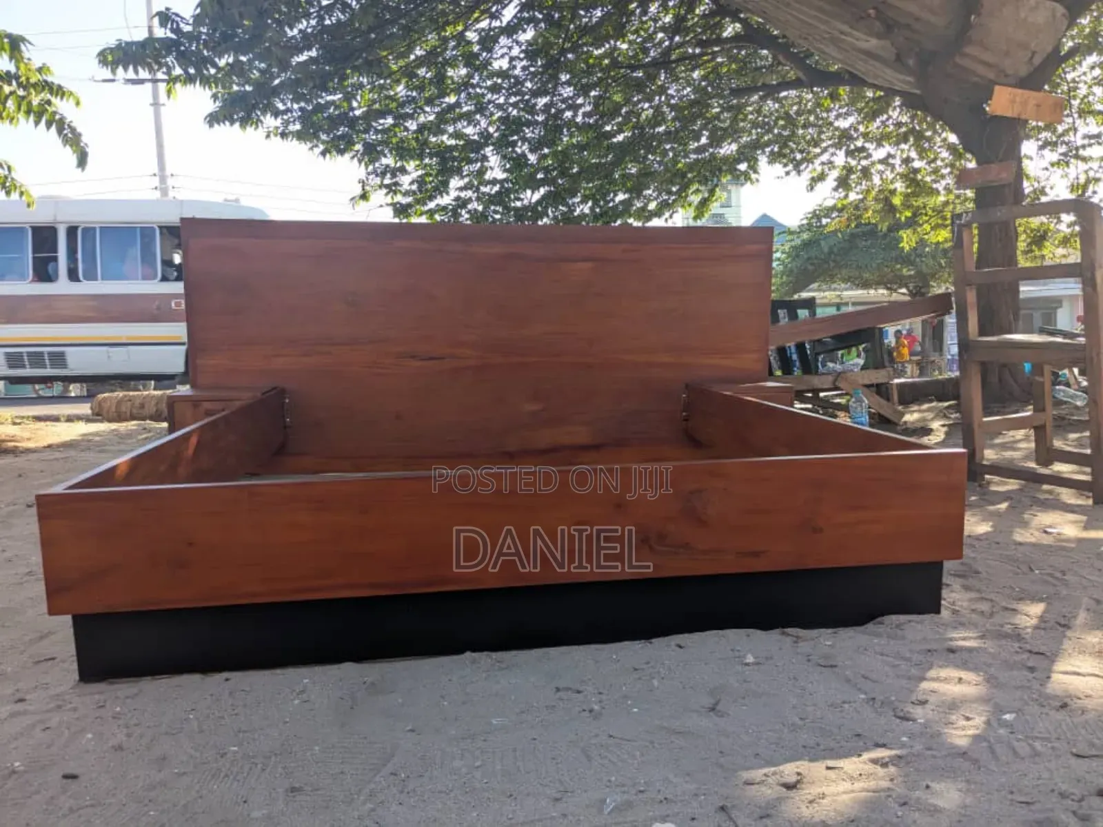 Bed Frame Hard Wood Rangi Ya Mbao King Size