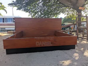 Bed Frame Hard Wood Rangi Ya Mbao King Size