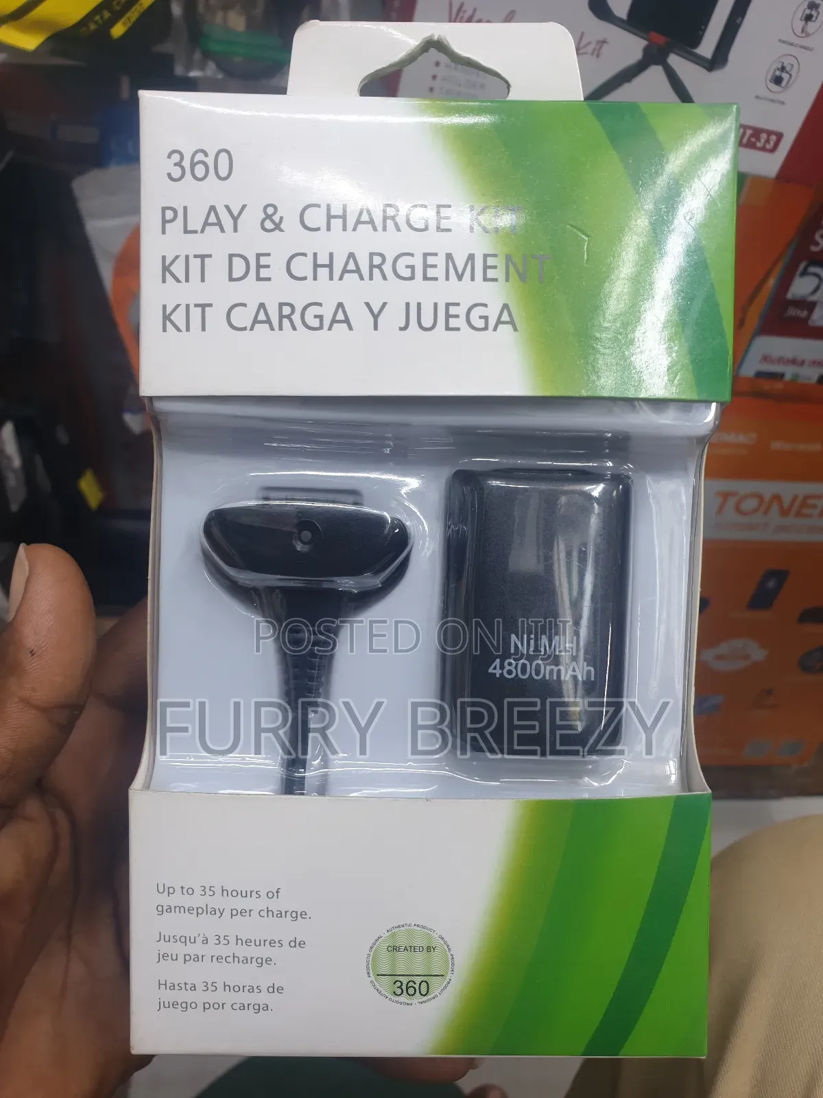 Xbox Charger 360 Play and Charger Kit