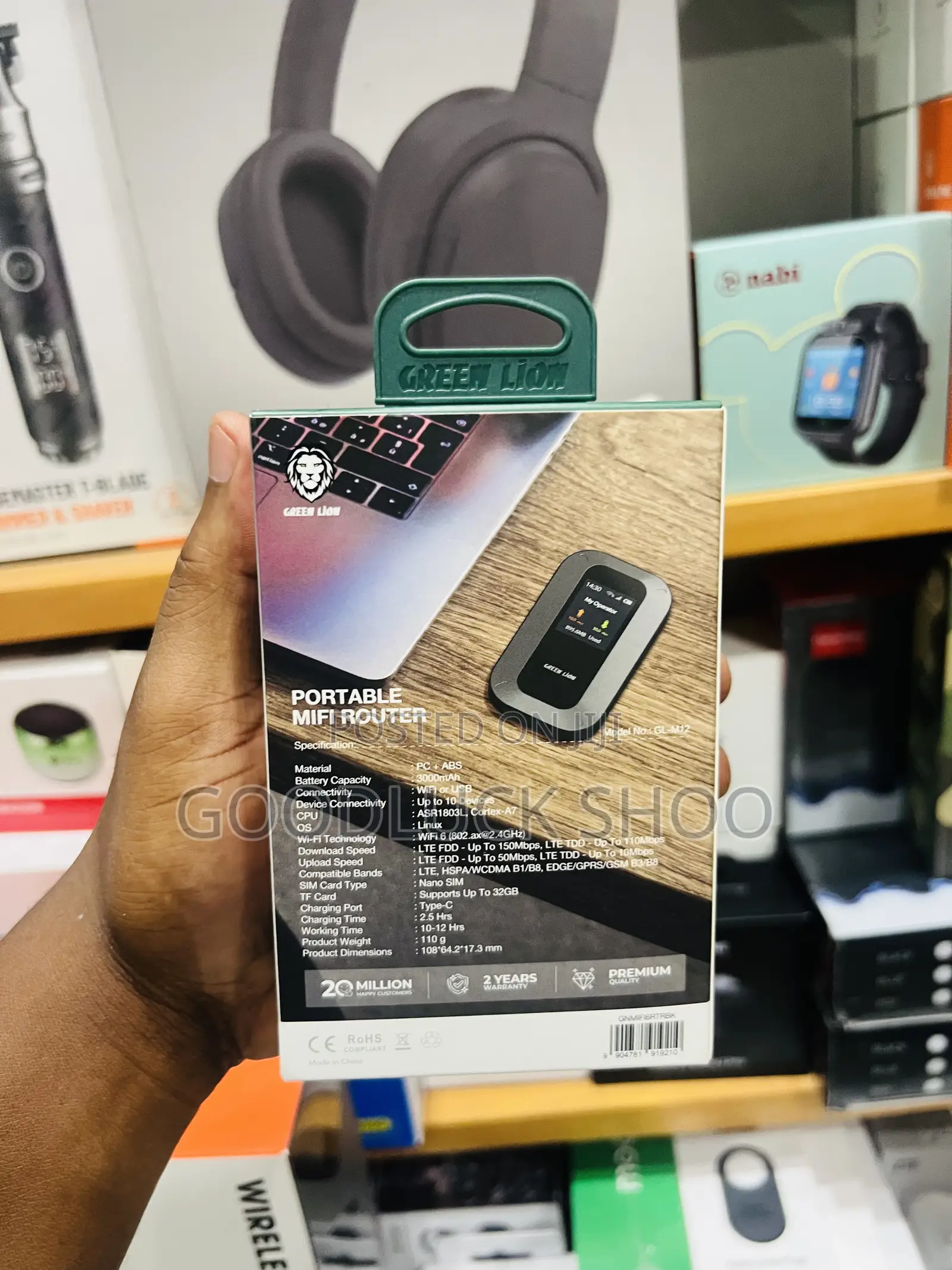 Greenlion Portable Mifi Router