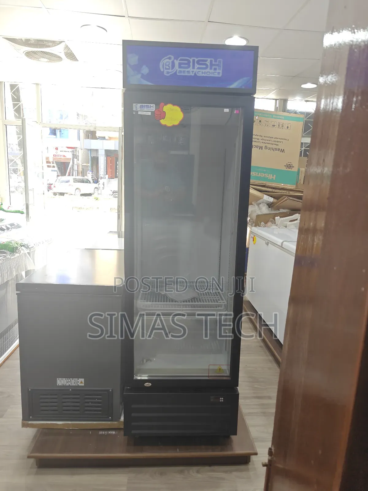 Glass Door Fridge