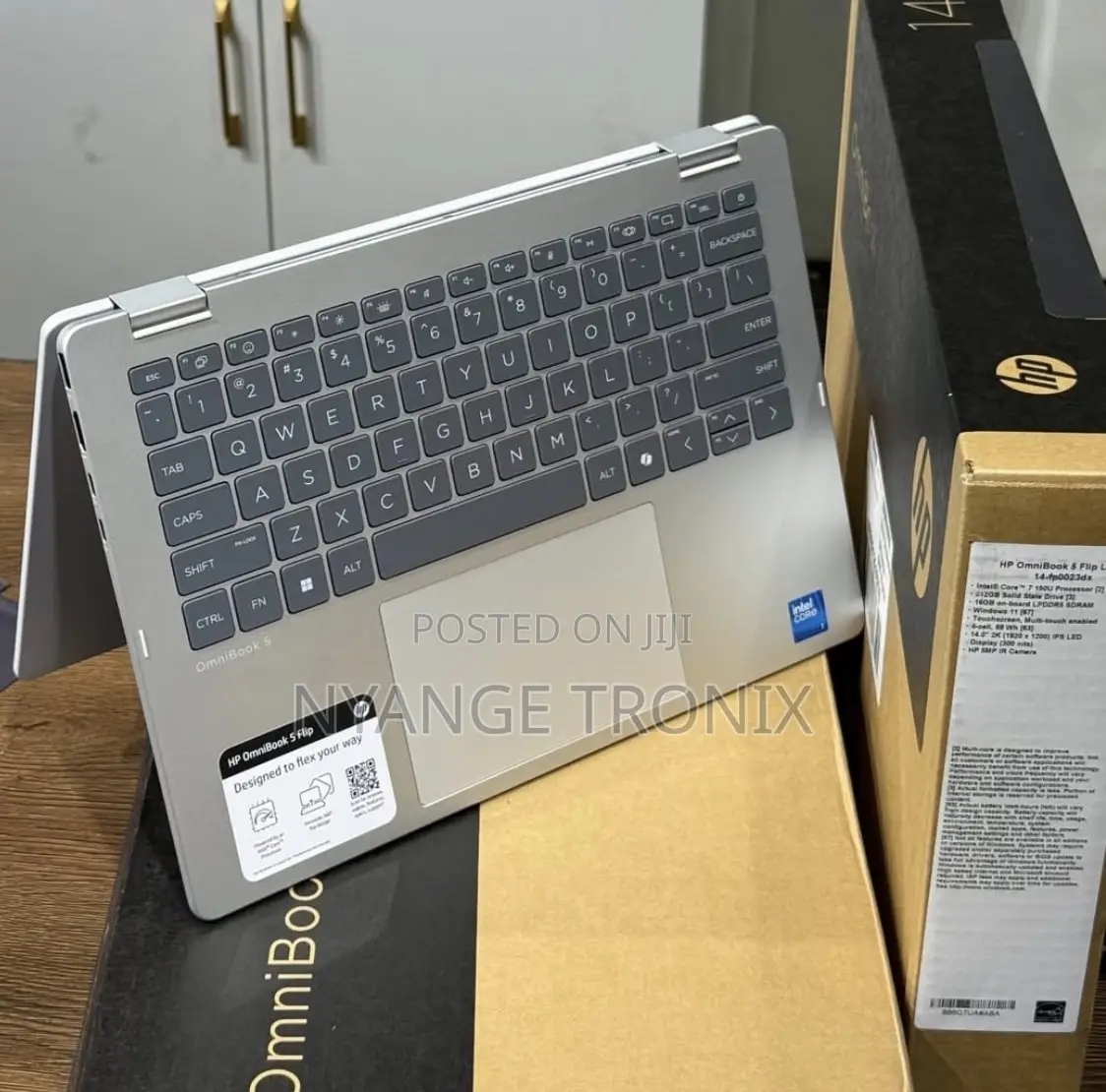 New Laptop HP OmniBook 5 Flip 14-Fp0023dx 16GB Intel Core I7 SSD 512GB