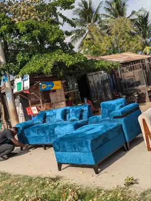 L Shape Sofa Movable Design